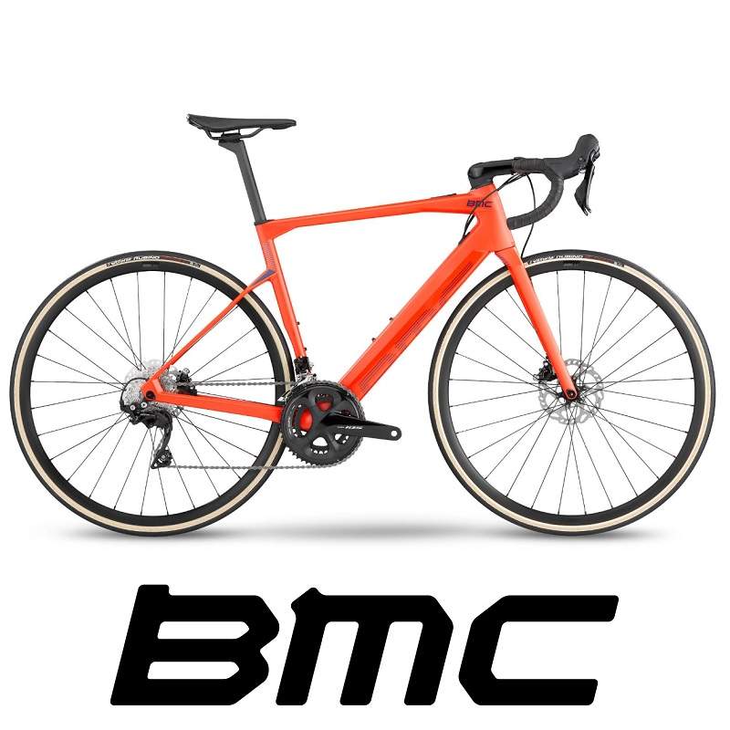 BMC E-BIKE ROADMACHINE AMP THREE ROUGE