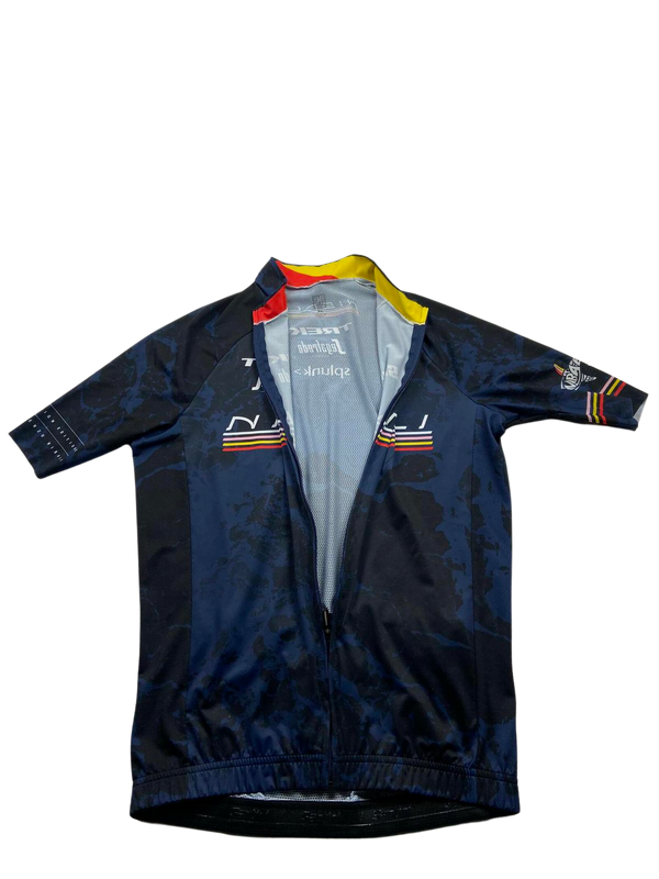 Maillots de vélo santini nibali homme bleu