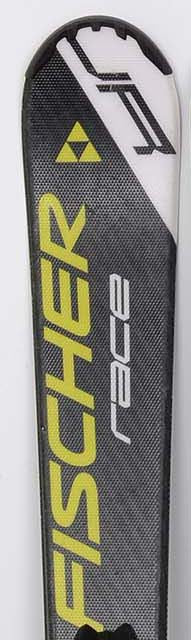 Fischer RC 4 RACE JR Blk - skis d'occasion Junior