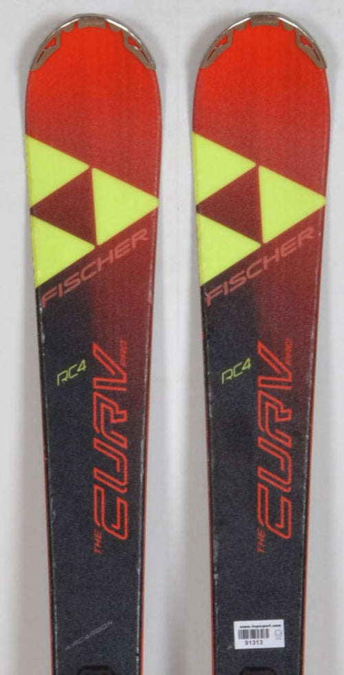 Fischer RC4 THE CURV PRO - skis d'occasion Junior