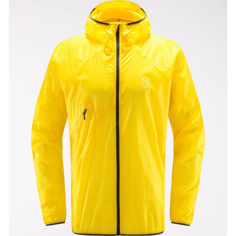 Veste coupe-vent HAGLÖFS L.I.M shield Jacket (Signal Yellow) homme