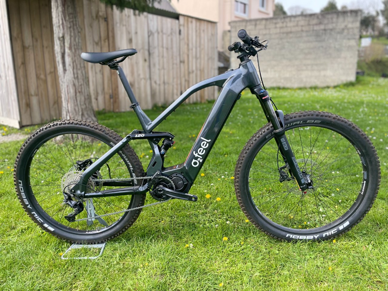 VTT électriques o2feel Amplitude AM Boost 4.1 Gris