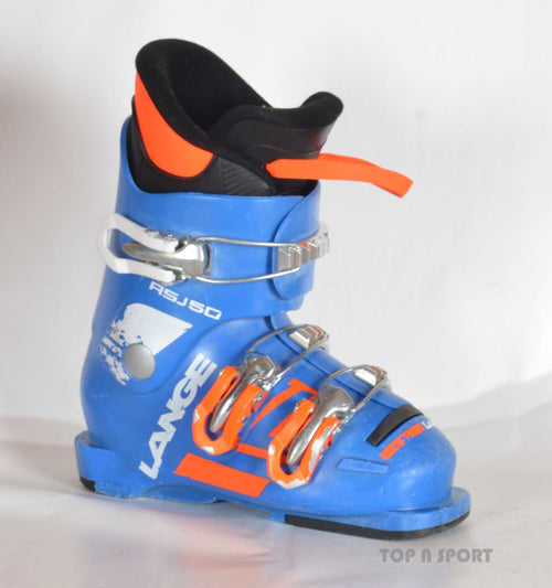 Lange RSJ 50 Power Blue 2019 - chaussures de ski d'occasion  Junior