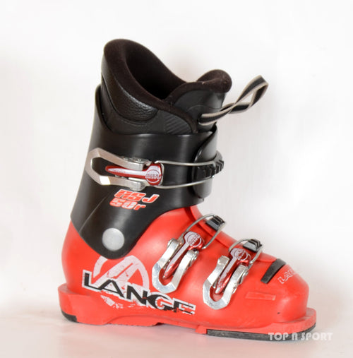 Lange RSJ 50 R red - chaussures de ski d'occasion  Junior