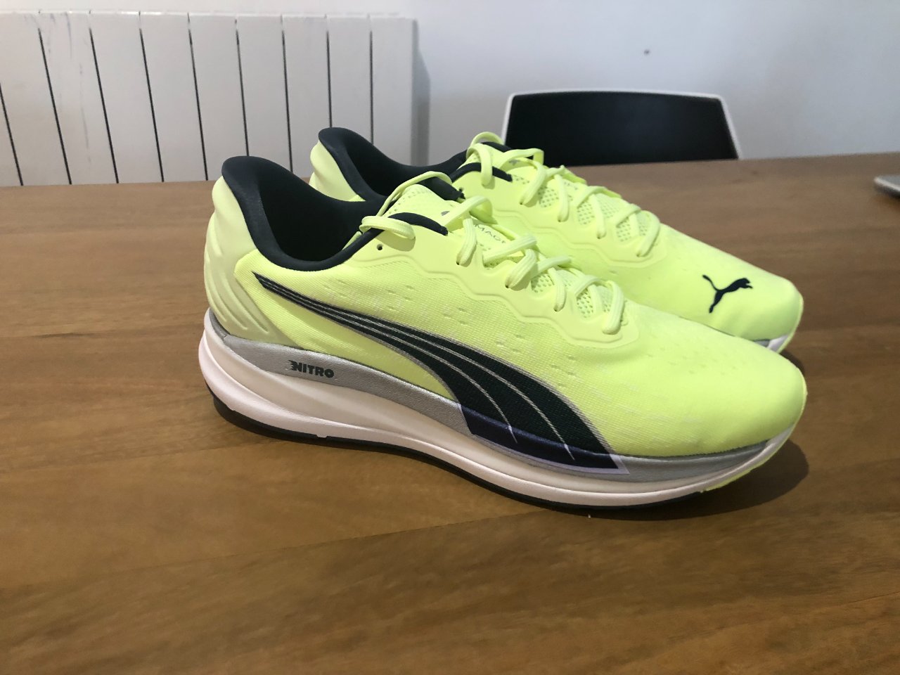 Chaussures de running Puma Magnify Nitro Jaune