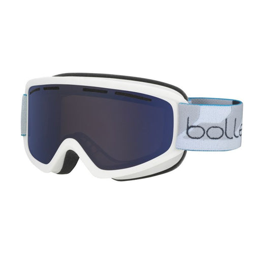 Masque de Ski Bollé Schuss (Matte White Bronze Blue)