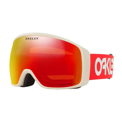 Masque de ski OAKLEY Flight Tracker Xl (Factory Pilot Rouge/Gris / Prizm snow torch iridium)