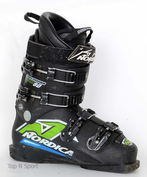 Nordica Dobermann Team 80 - chaussures de ski d'occasion  Junior