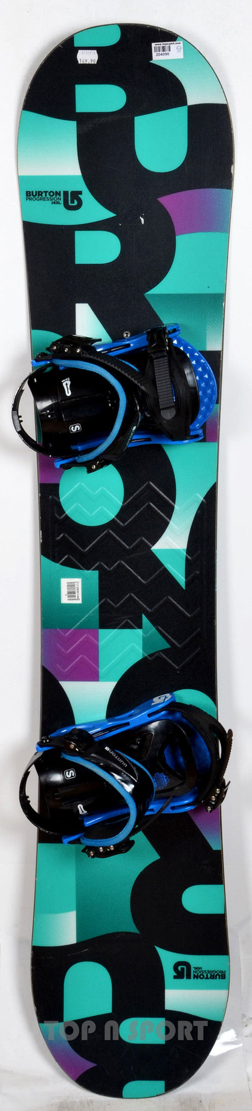 Pack Burton PROGRESSION multi + fixations - snowboard d'occasion