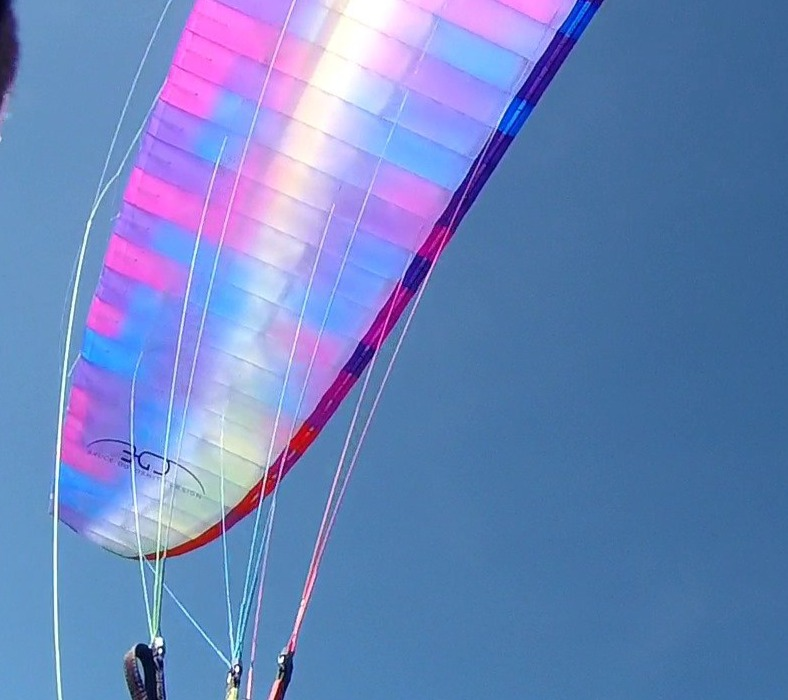 Ailes de parapente Bruce Goldsmith Design Punk ML Multicolore