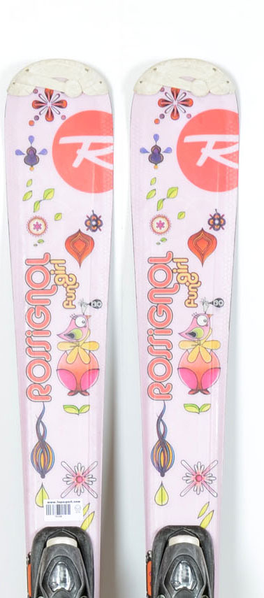 Rossignol FUN GIRL Pink - Skis d'occasion Junior