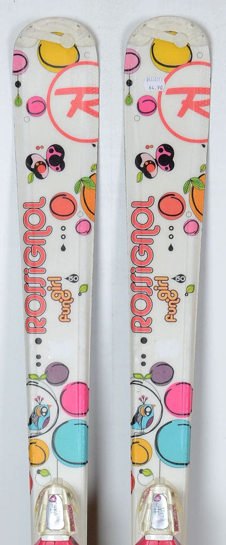 Rossignol FUN GIRL White - skis d'occasion Junior