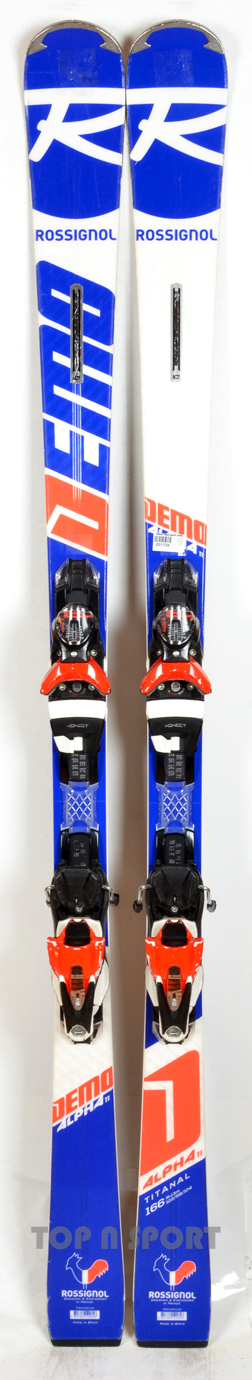 ROSSIGNOL DEMO ALPHA TI LIMITED  166cm形状カービングスキー