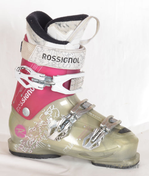 Rossignol KELIA pink - chaussures de ski d'occasion Femme