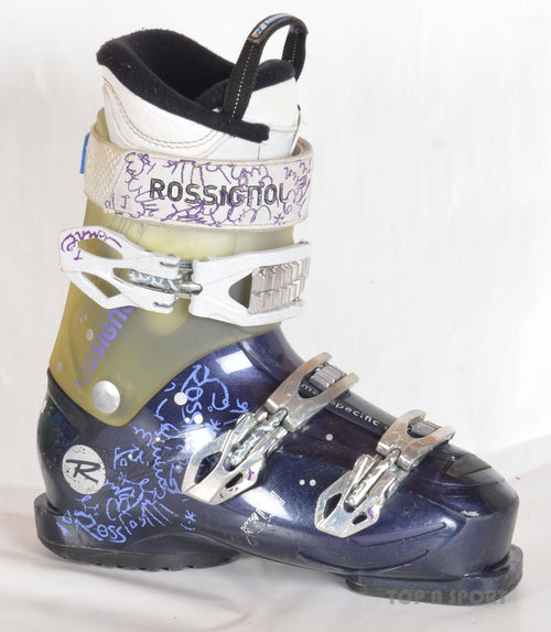 Rossignol KELIA R purple - chaussures de ski d'occasion Femme