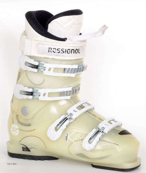 Rossignol KIARA SENSOR White - Chaussures de ski d'occasion Femme