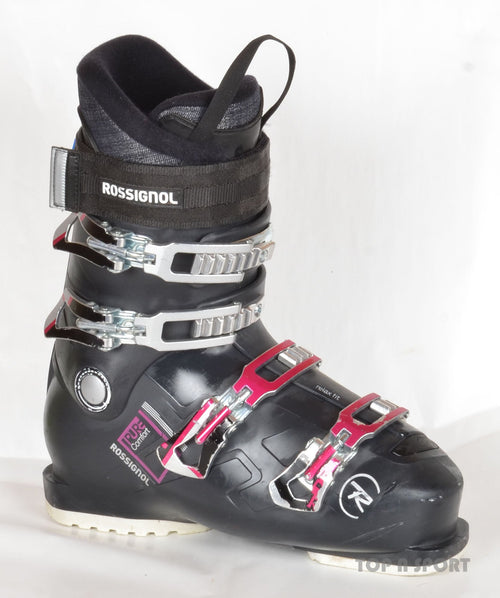 Rossignol PURE W black/pink - chaussures de ski d'occasion  Femme