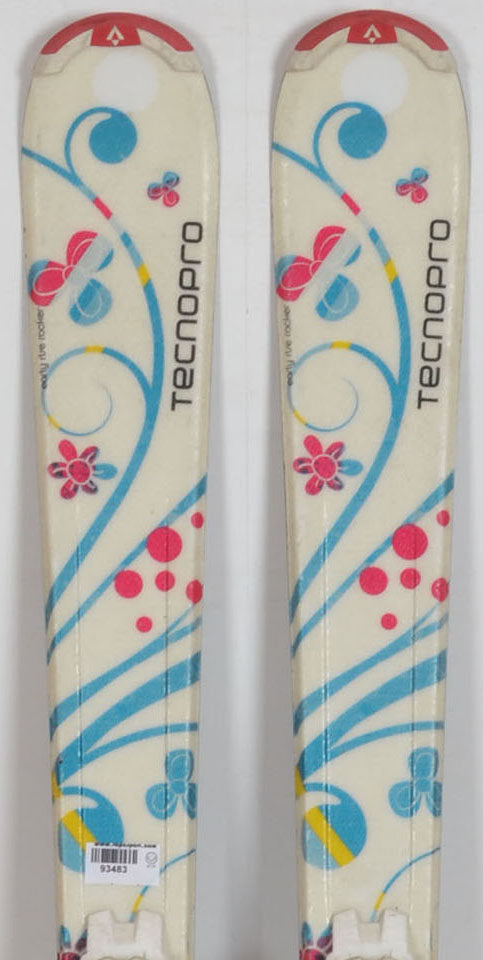 Tecno Pro SWEETY Girl white/pink - skis d'occasion Junior