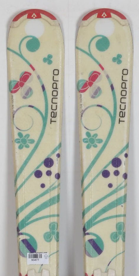 Tecno Pro SWEETY Girl white - skis d'occasion Junior