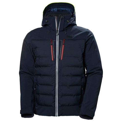 Vestes de Ski & Snowboard Homme, Chakal Jacket Asphalt Grey-Harbor Blue