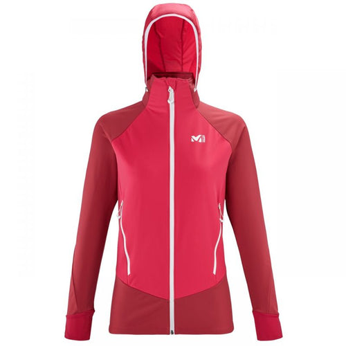 Veste ski de randonnée MILLET Pierra Ment II (Tango/Tibetan red) Femme