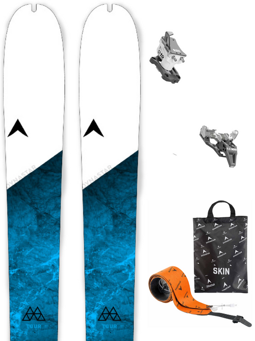 Pack rando neuf skis Dynastar M-Vertical 82 blue + Look ST 10 + peaux - neuf déstockage