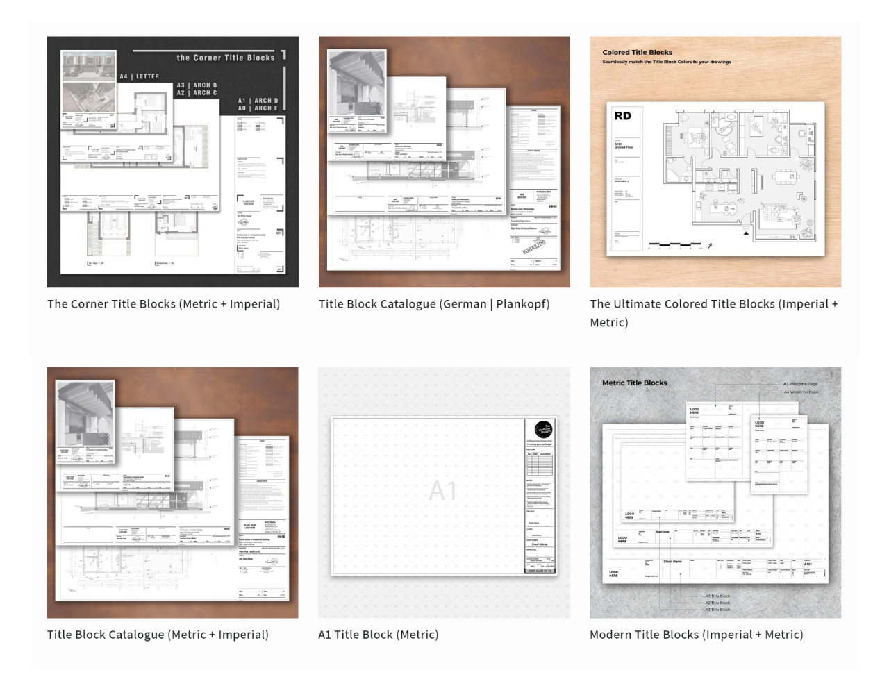 bloc de titre Revit