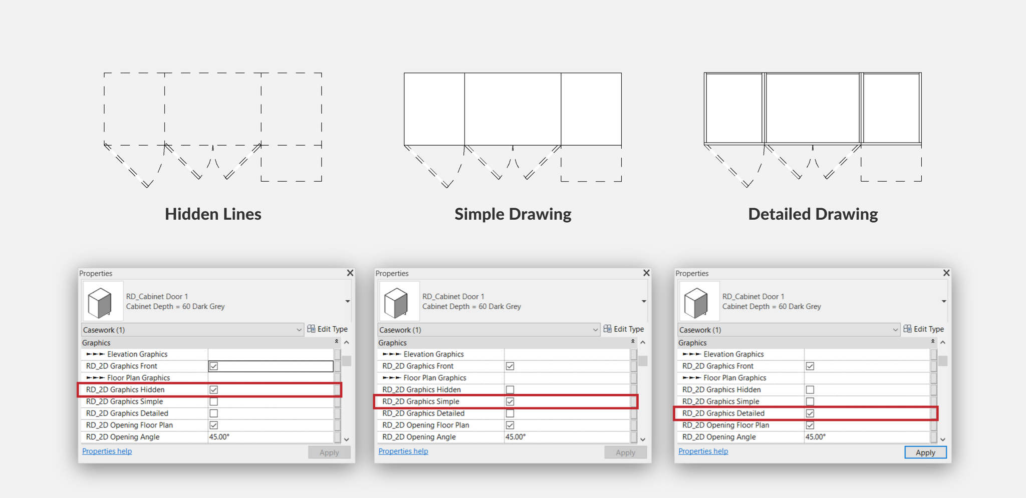 revit kitchen families