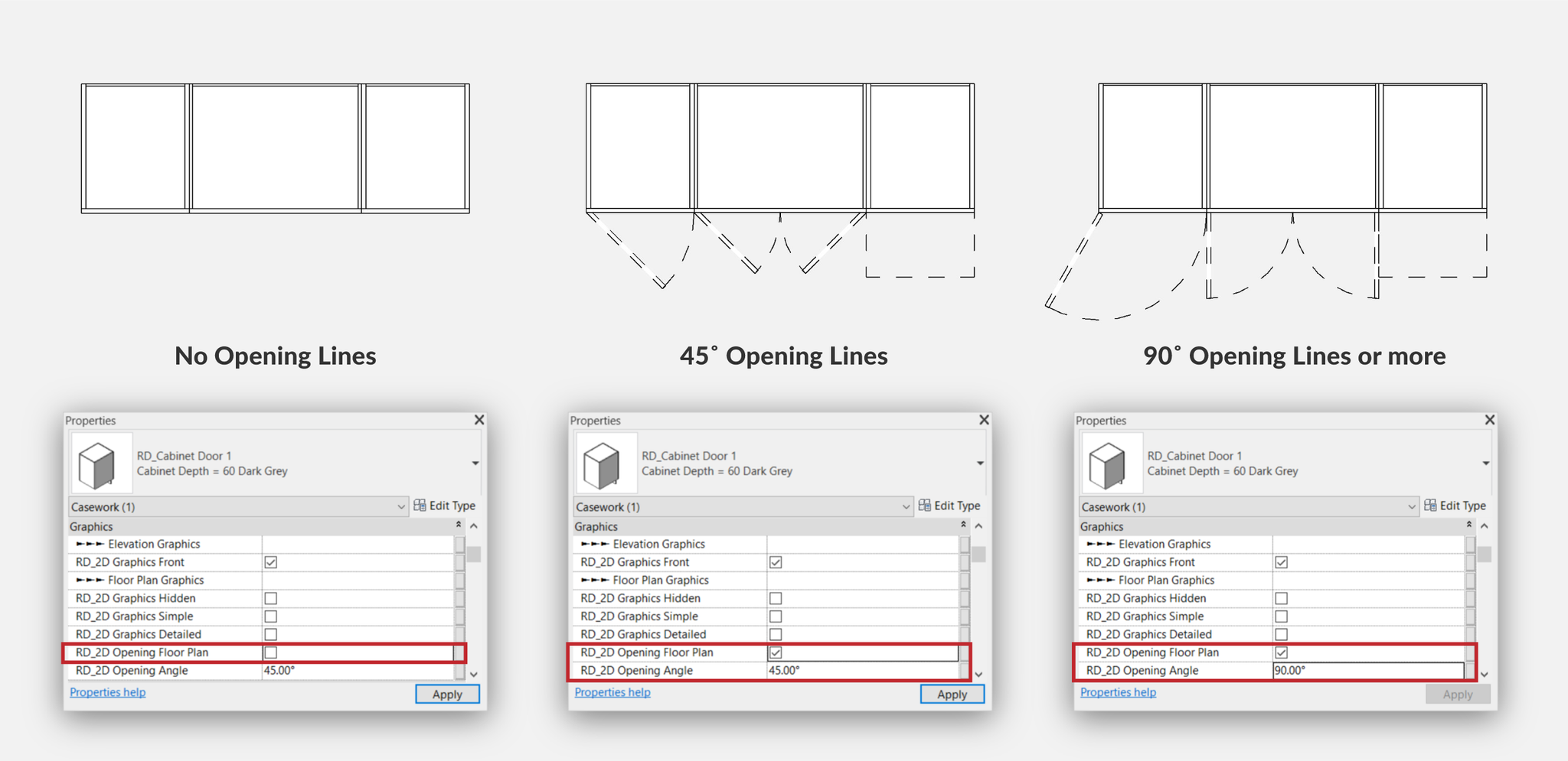 revit kitchen families