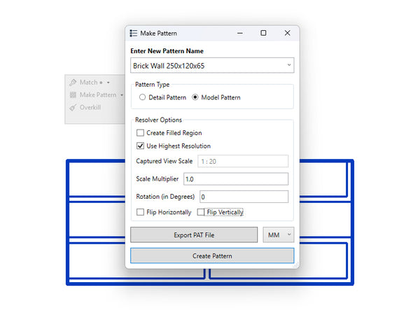 Schraffurzeichnung mit pyRevit