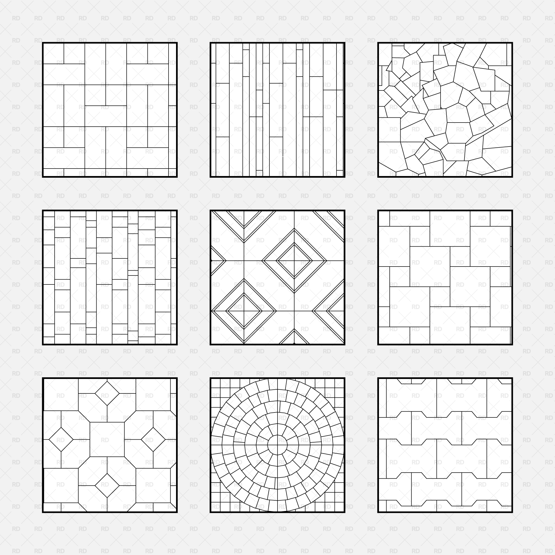 Drawing, Corner Design for Mosaic Floor, ca. 1900 (CH 18802259) - PICRYL -  Public Domain Media Search Engine Public Domain Image