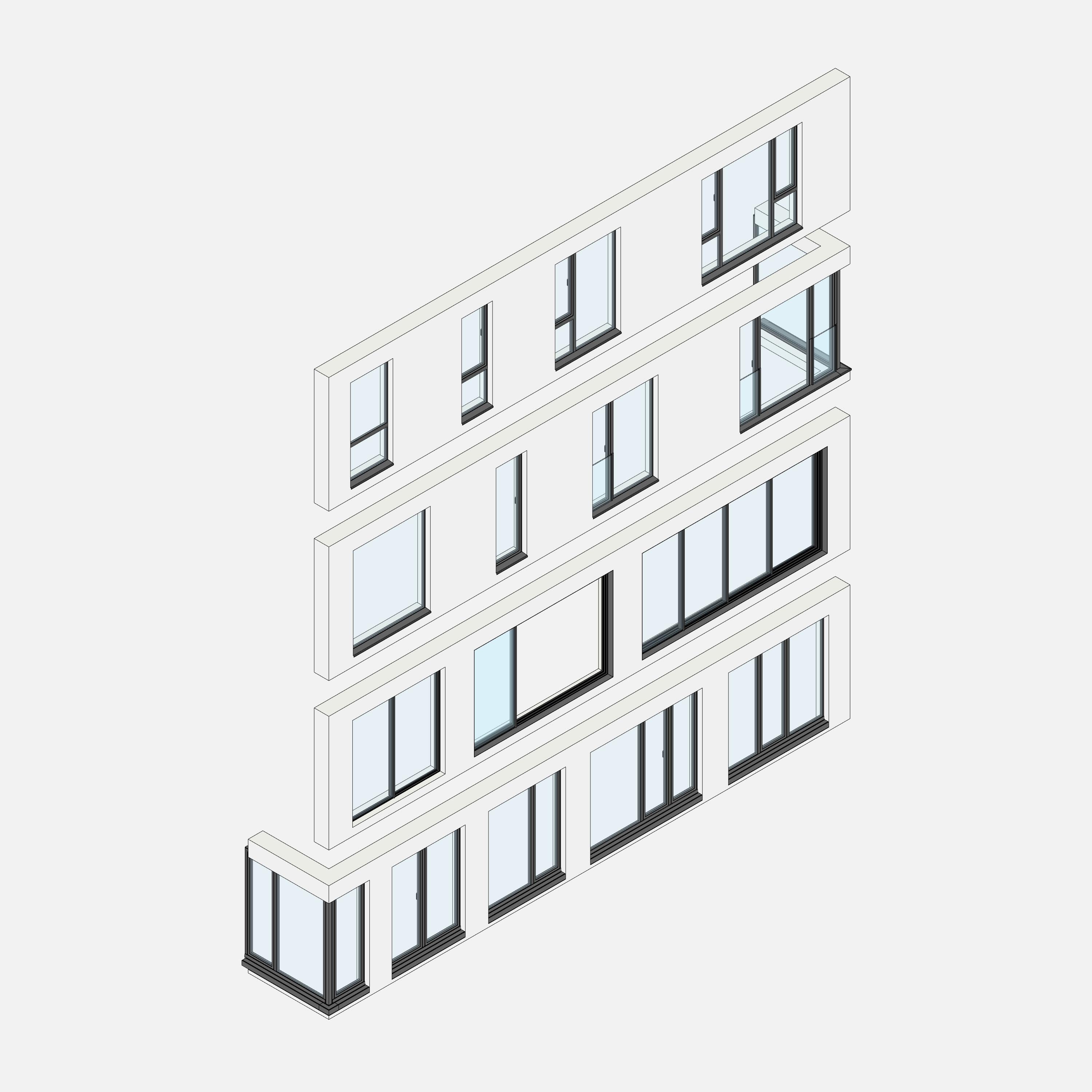 revit windows families