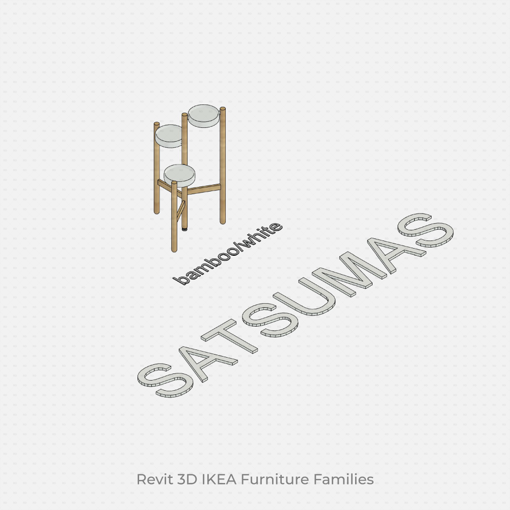 Download FREE IKEA Revit Families, POÄNG Armchair