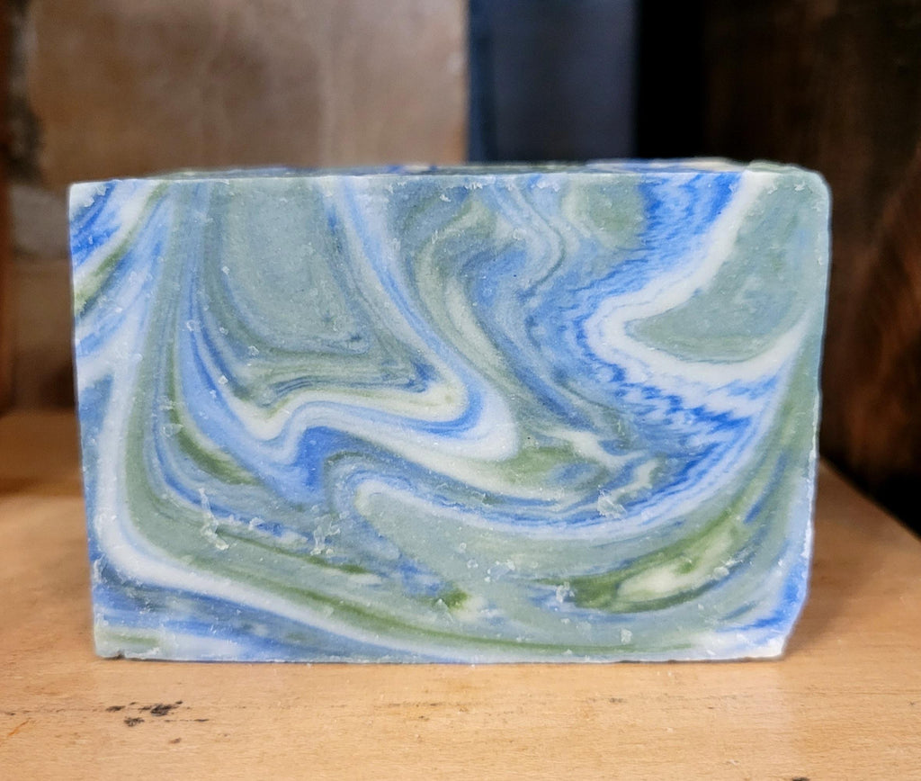 Bar Soap - Double Mint Swirl