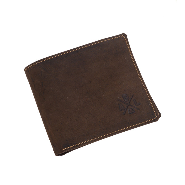 Men&#39;s Wallet with Coin Compartment - Kangaroo - Aussie Bush Leather