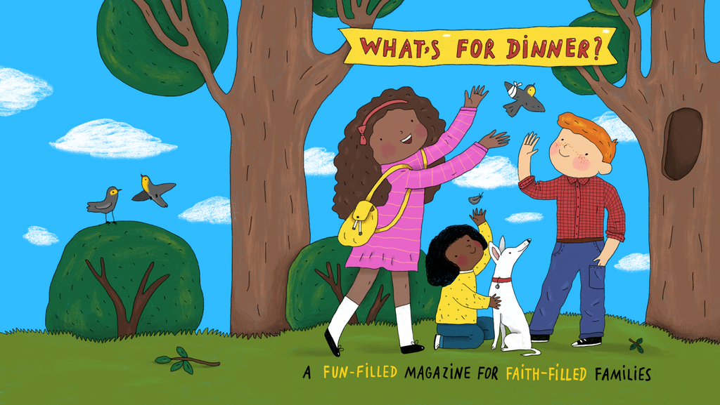 What's for dinner - new family ministry resource available in Canada