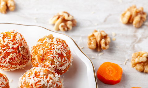 Carrot Cake Protein Balls