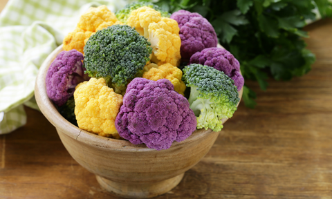 Cauliflower and Broccoli