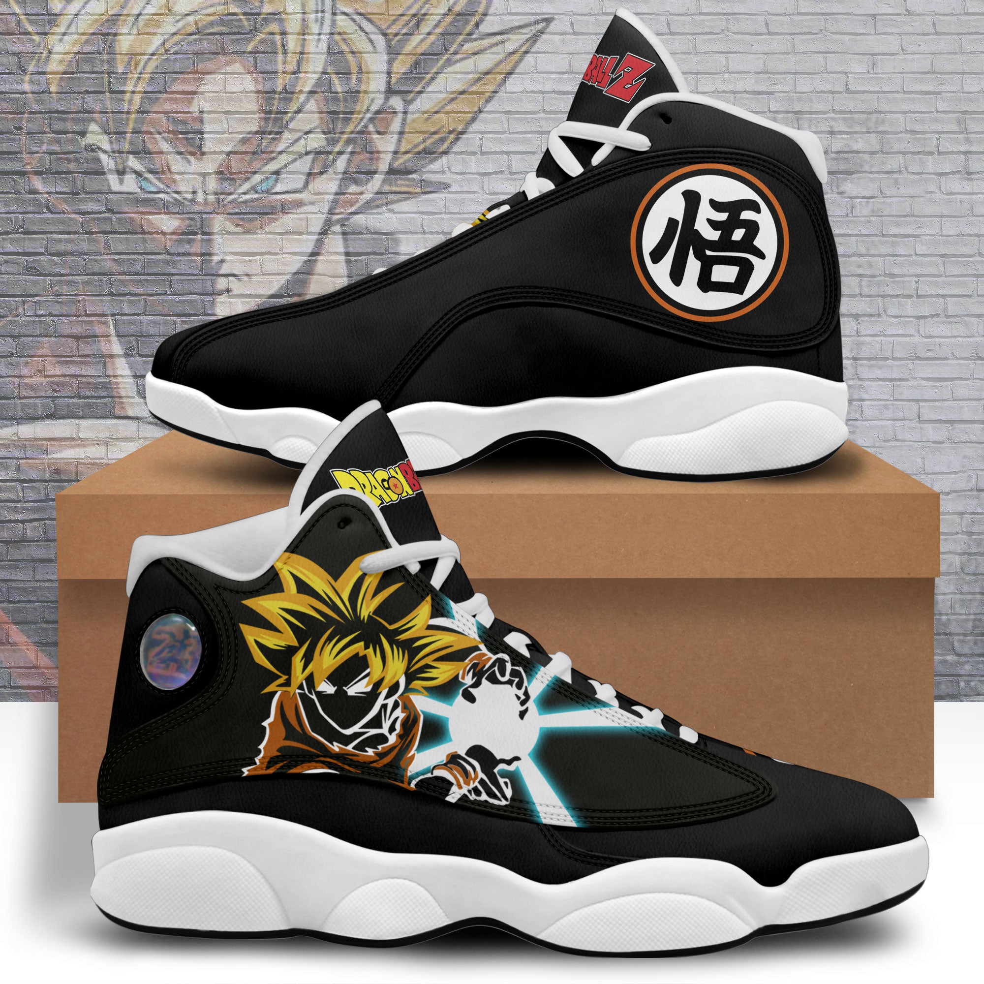 Anime Dragon Balls Custom Shoes, Sneakers JD13