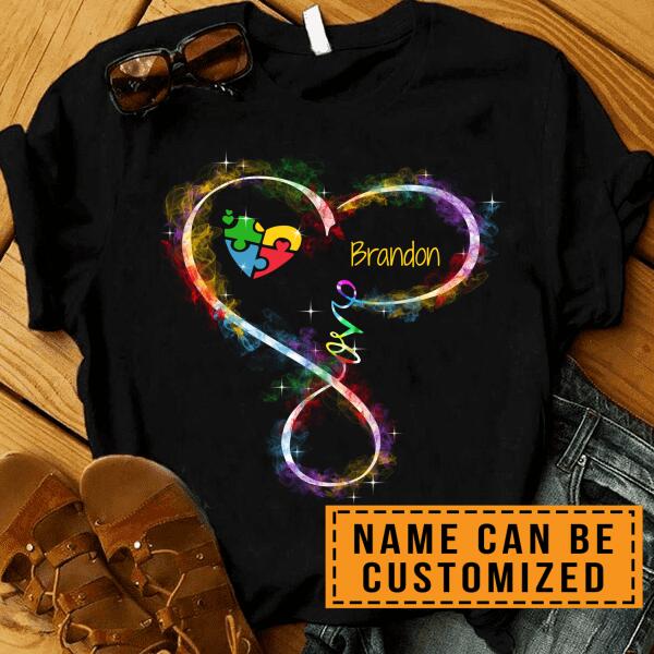Personalized I Love Someone With Autism Shirt