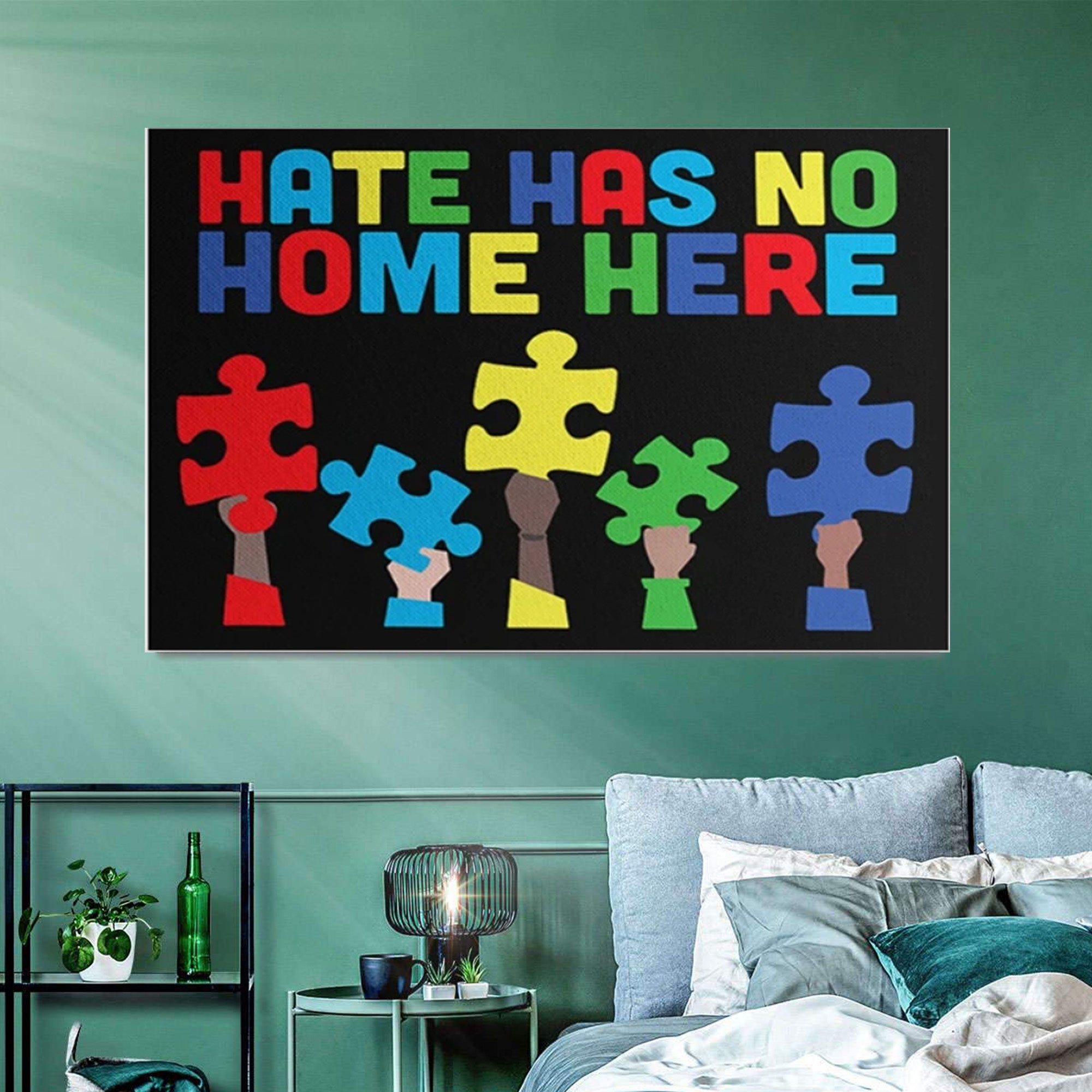 Autism Poster –  Hate Has No Home Here