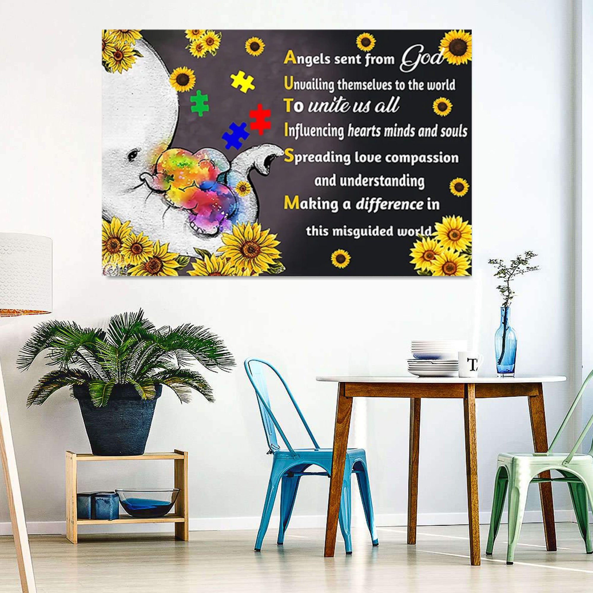 Autism Poster – Angels Sent From God