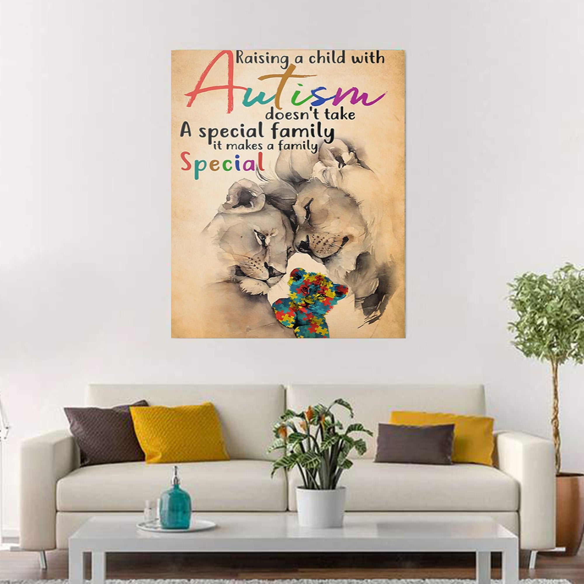 Autism Poster – Raising A Child With Autism