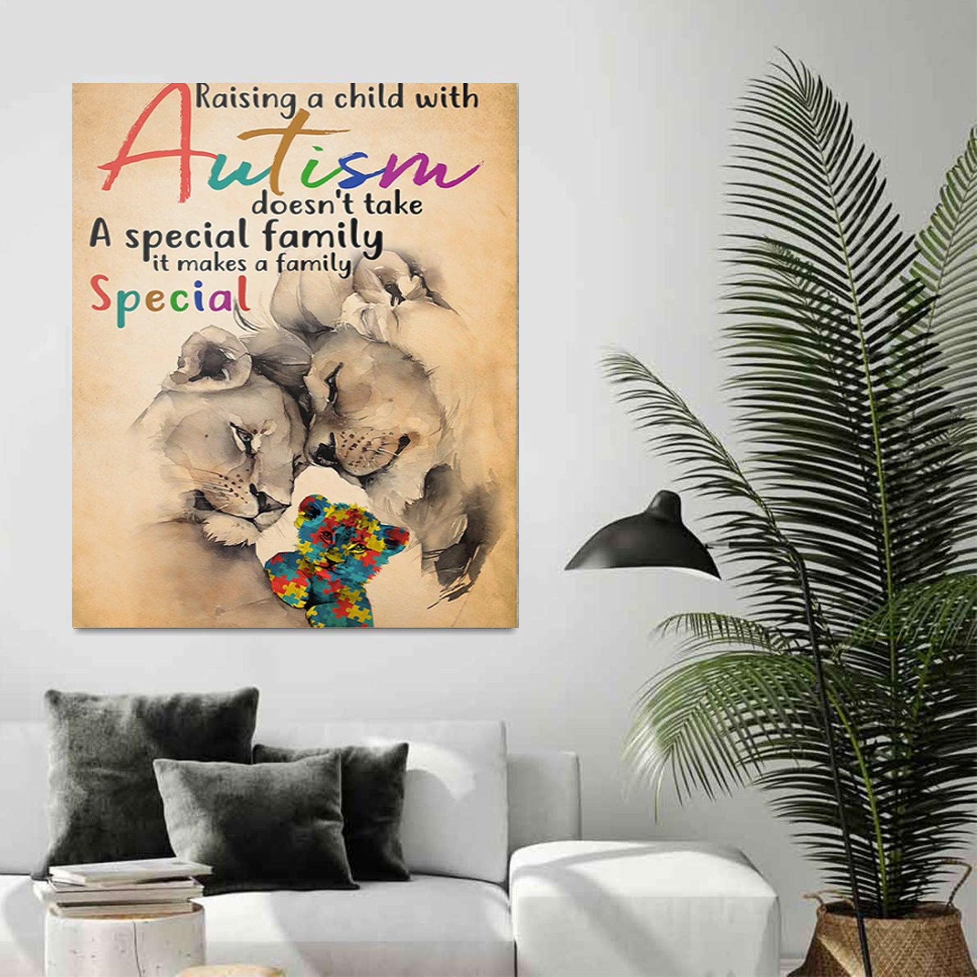 Autism Poster – Raising A Child With Autism