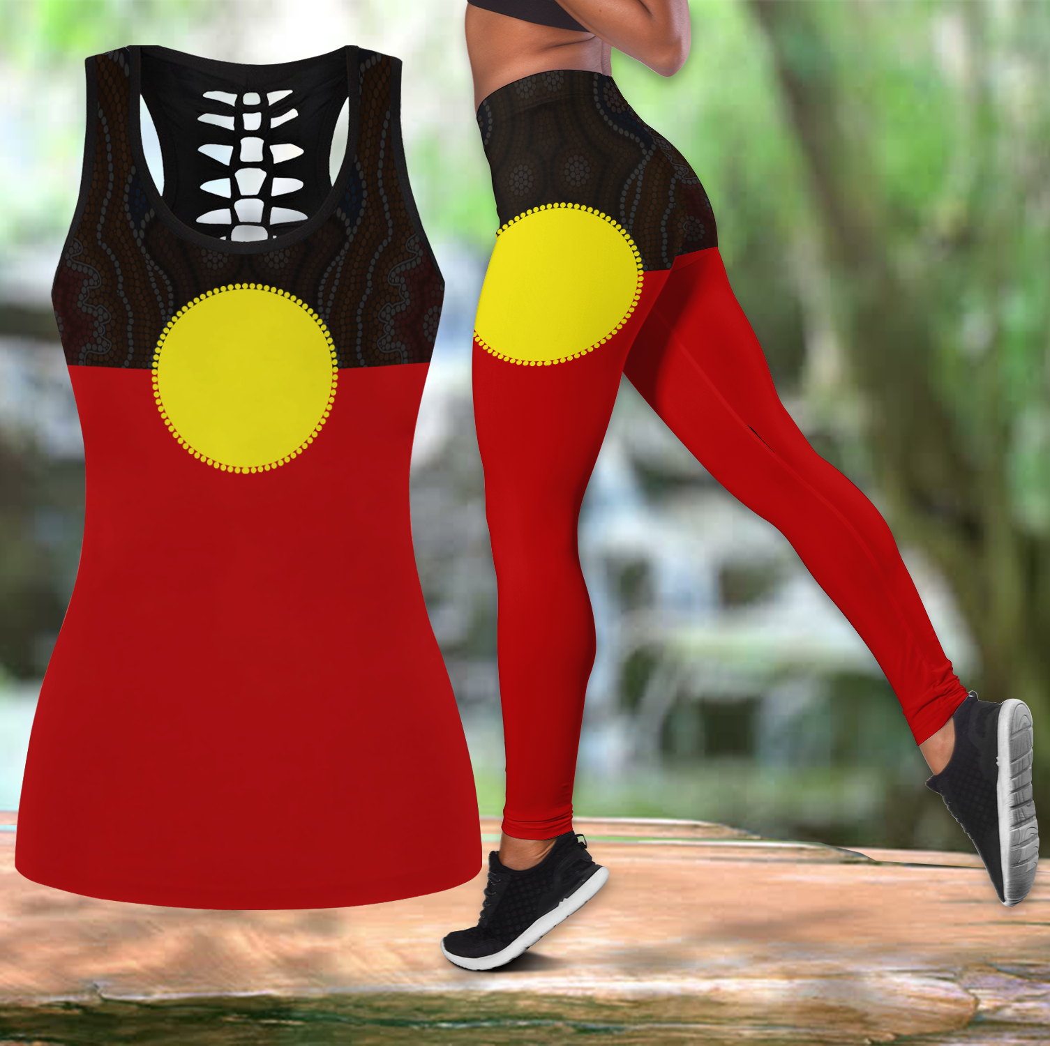 Aboriginal Legging Tanktop, Aboriginal Legging Tanktop