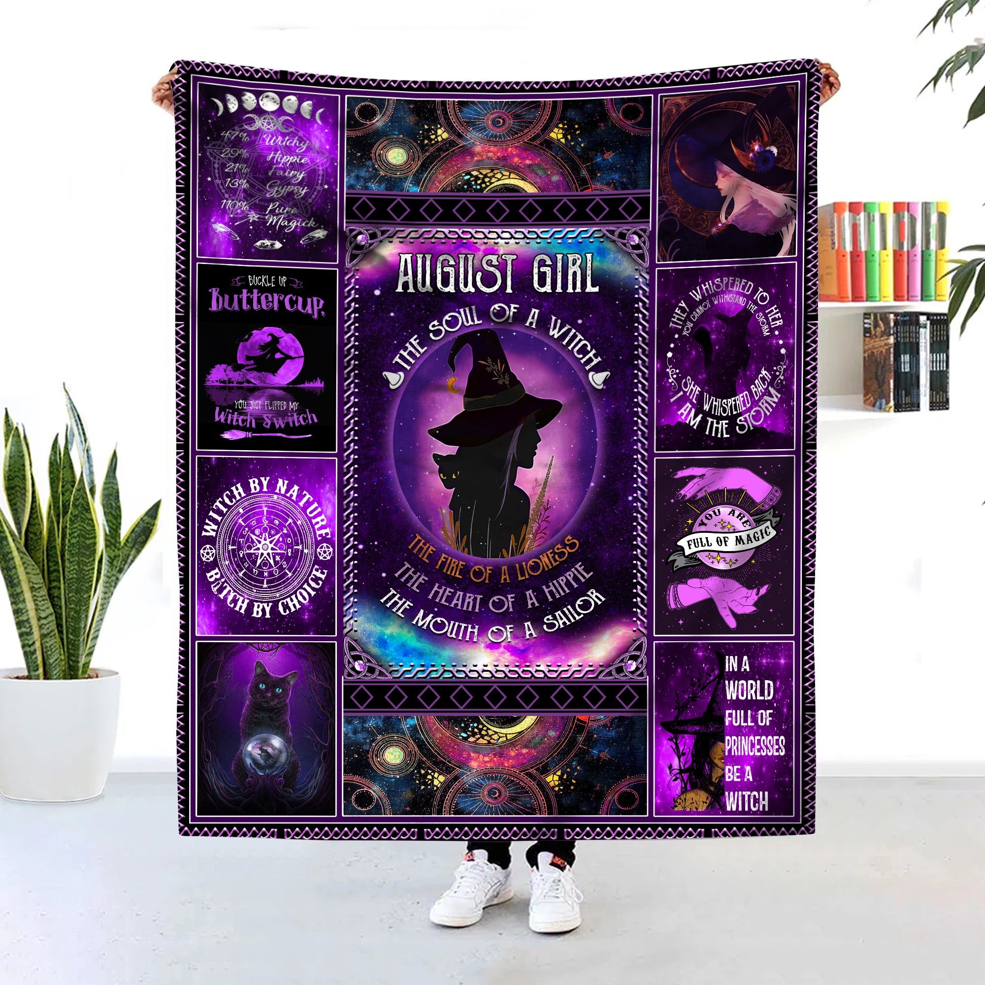 August Girl Blanket – The Soul Of A Witch