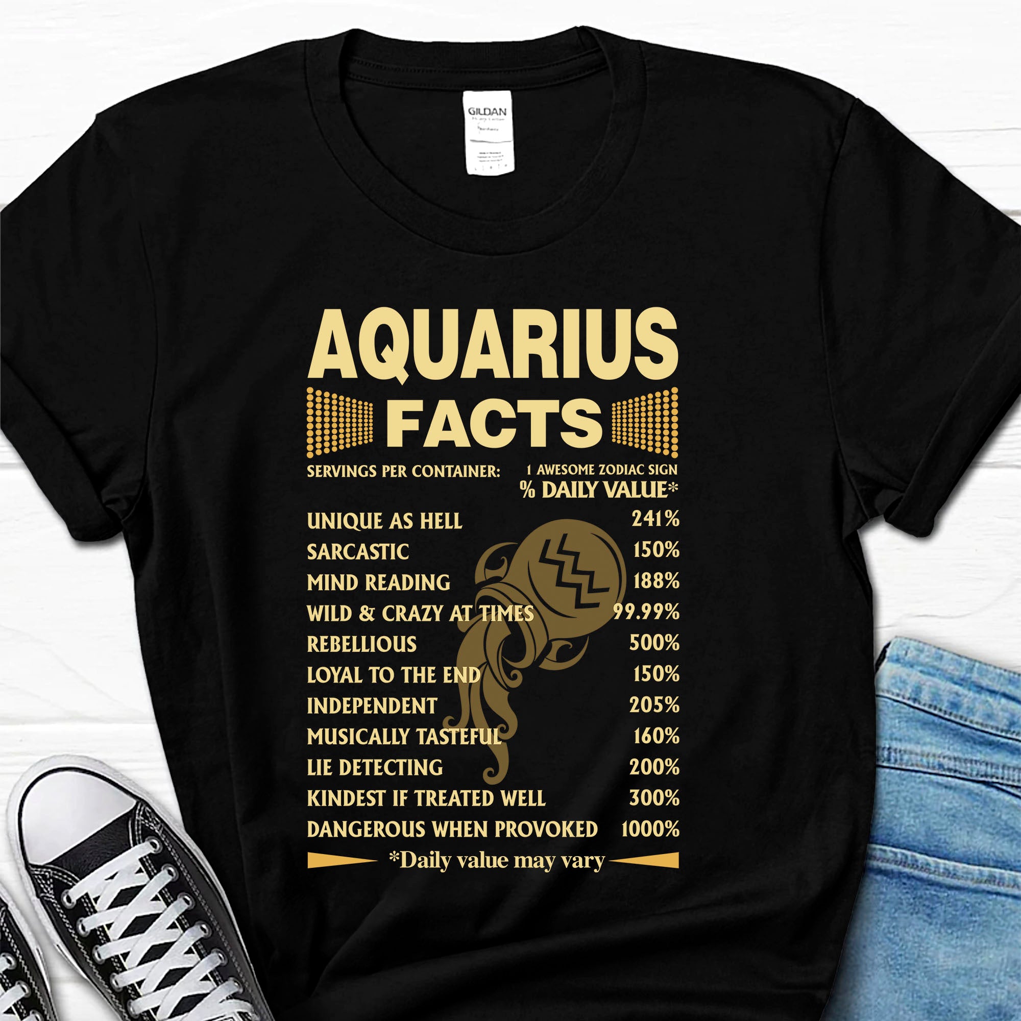 Aquarius Facts T-shirt