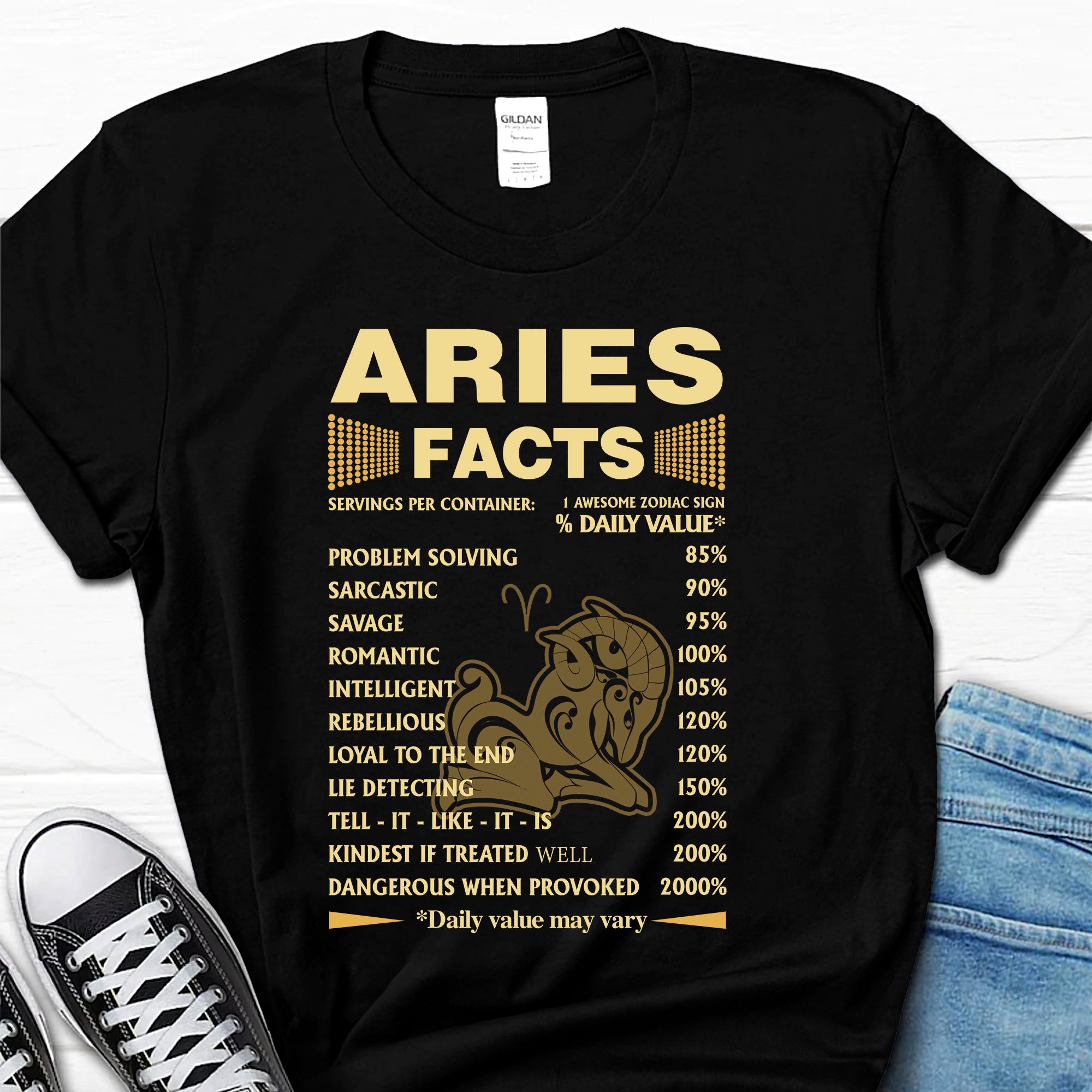 Aries Facts T-shirt