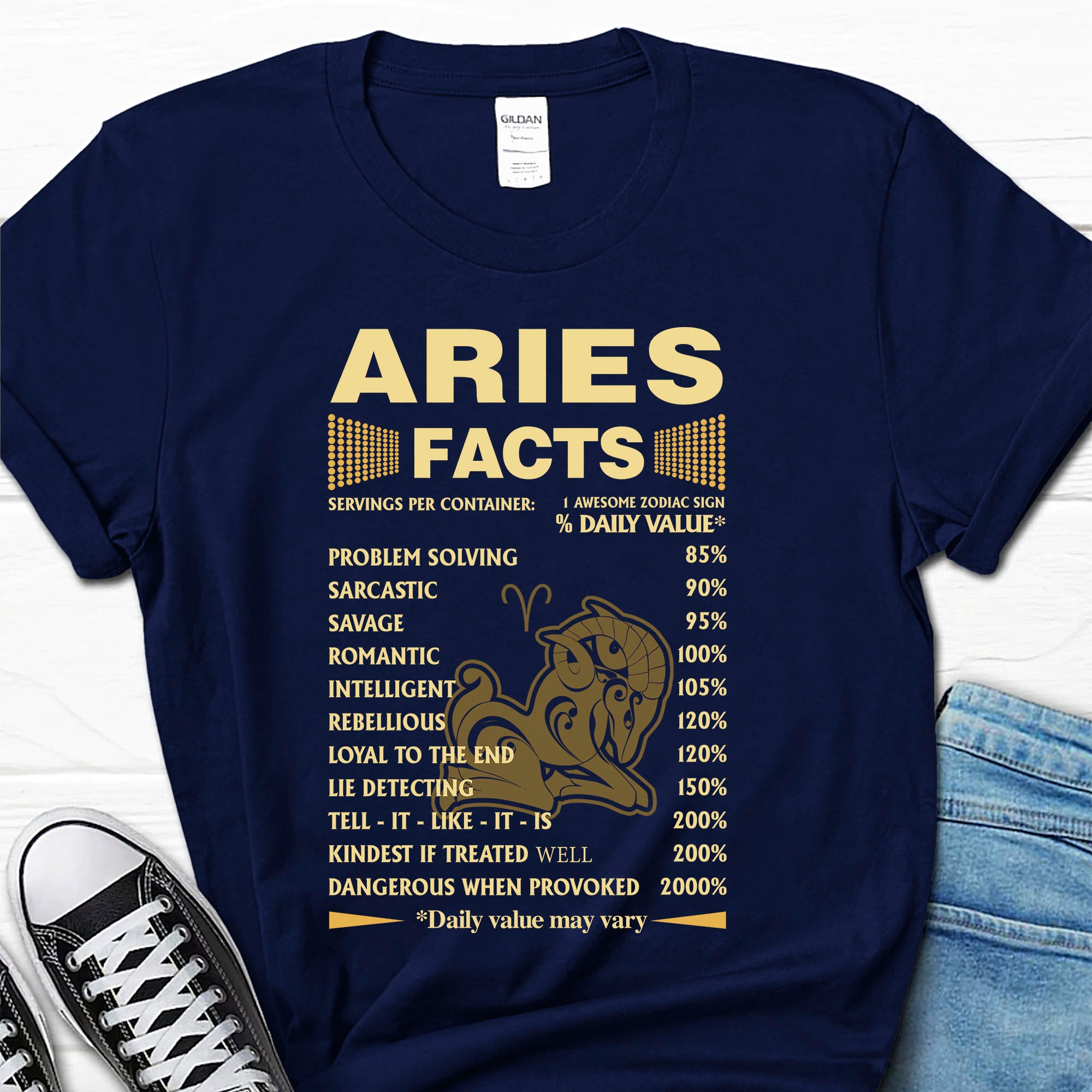 Aries Facts T-shirt