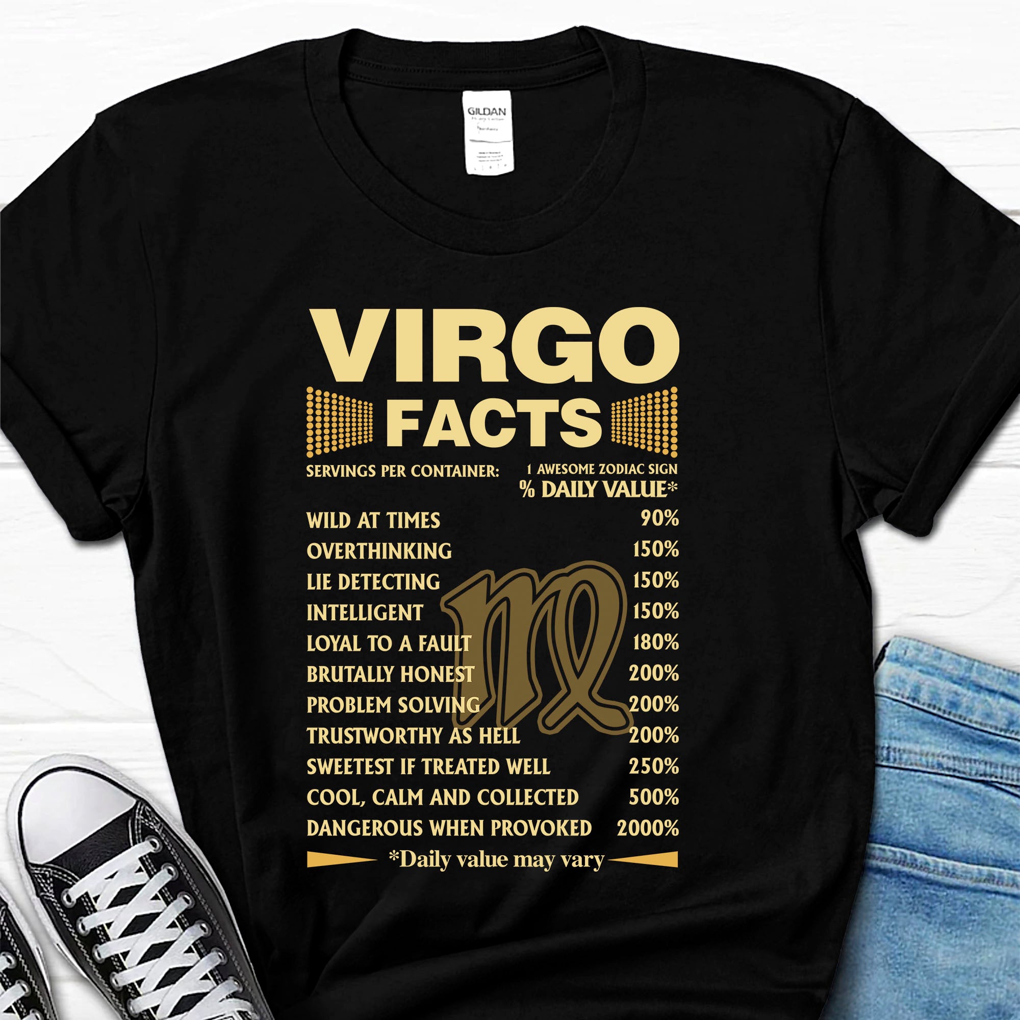 virgo tshirt Virgo Facts T-shirt